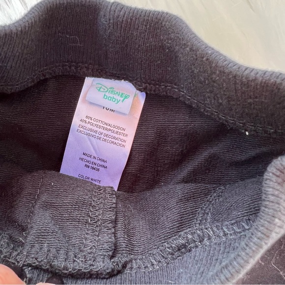 Disney baby Black Mickey Mouse Jogger Sweatpants - Picture 2 of 4